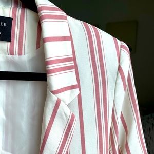 Never worn striped blazer